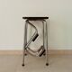 Vintage formica stepladder stool from the 70s/80s