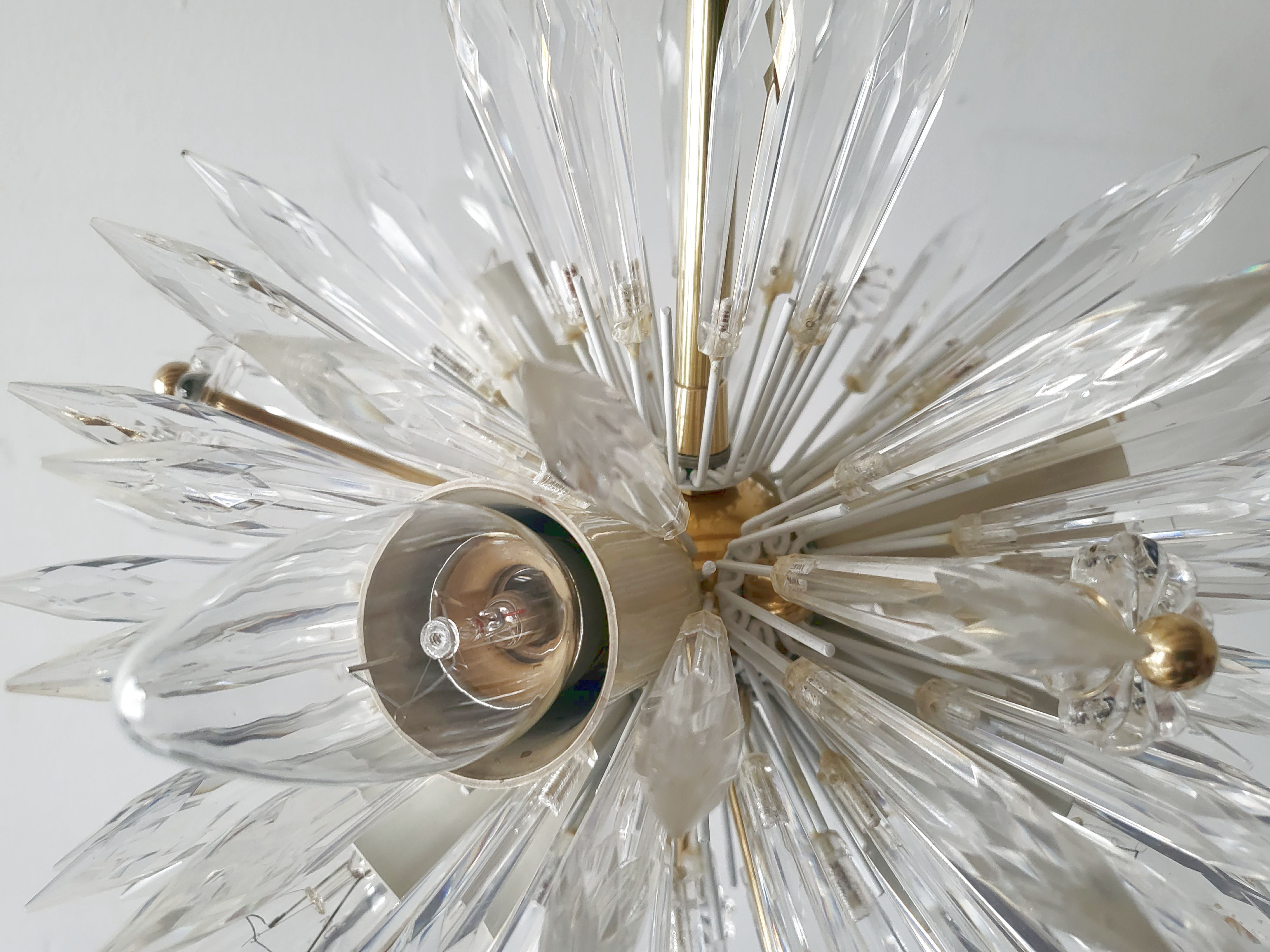 Suspension vintage de Emil Stejnar 1950