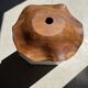 Average suspension flat wavy leaf in teak flower stripes D:40
