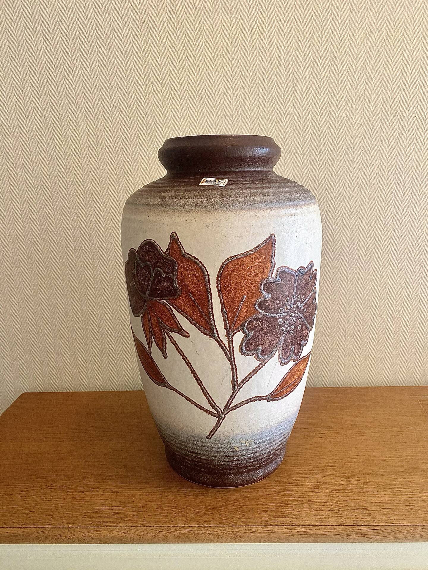 Large vase by Keramik, West Germany.
