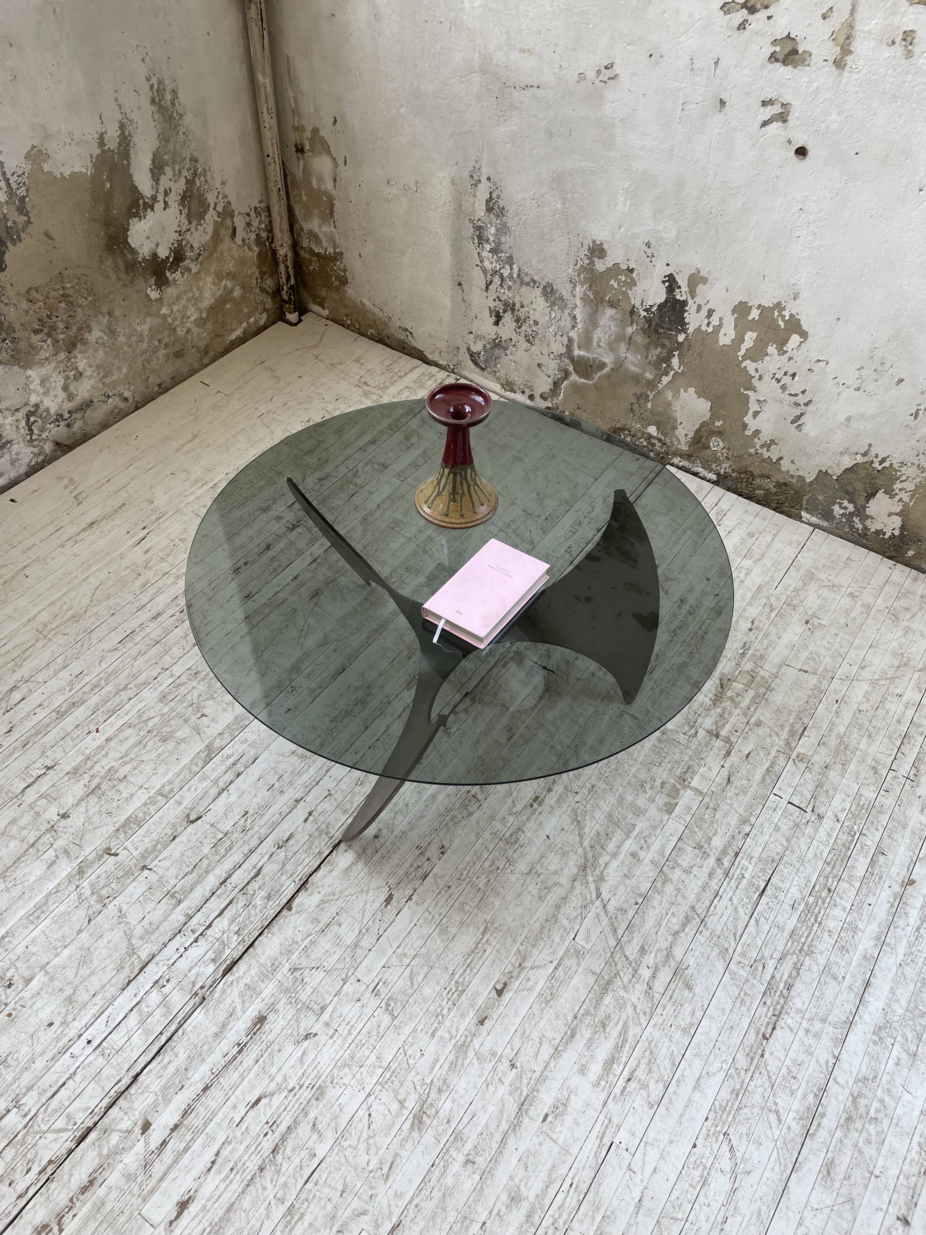 Knut Hesterbeg “propeller” coffee table 1967