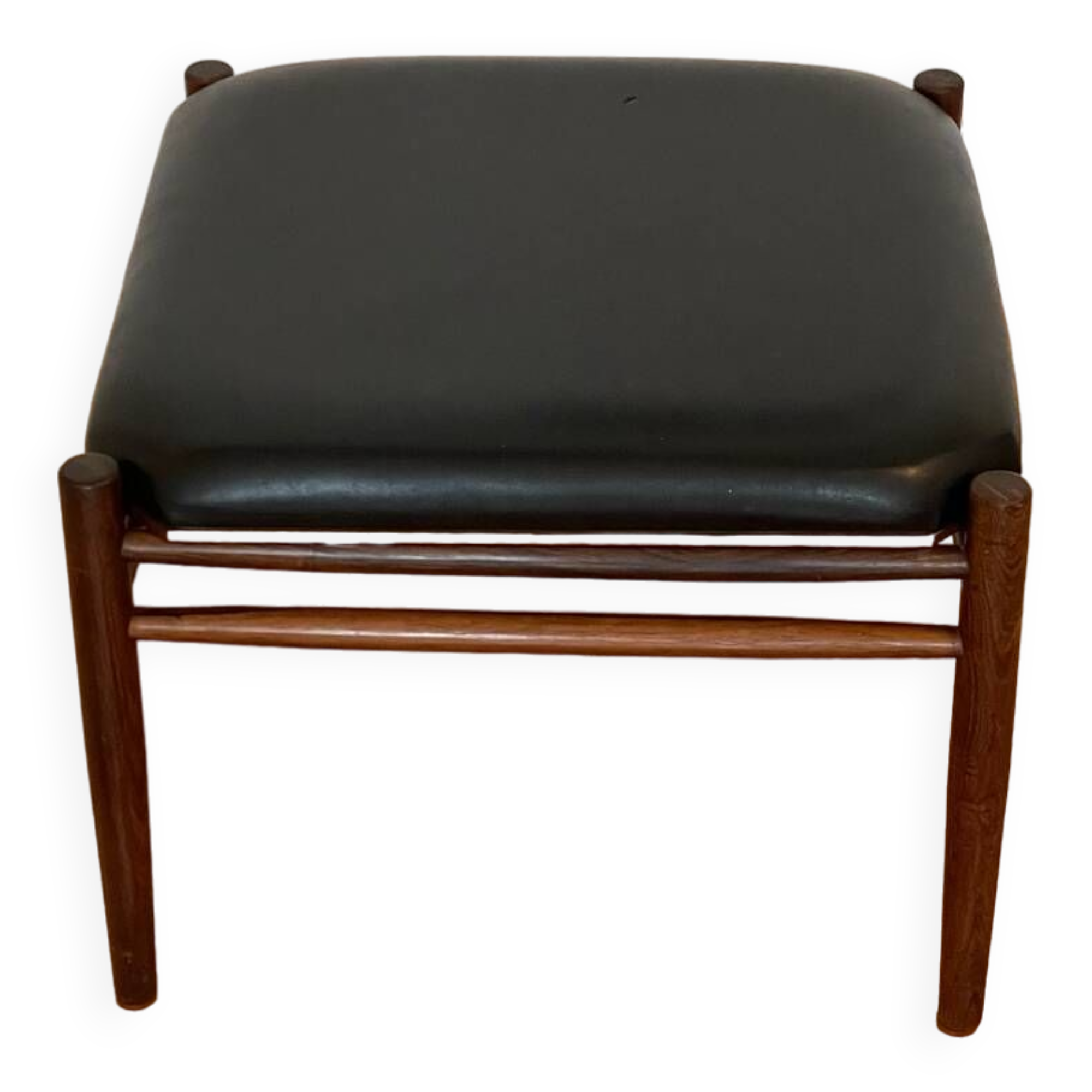Danish Palisander Stool Ottoman MidCentury 1960s