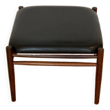 Tabouret, ottoman danois en palissandre 1960