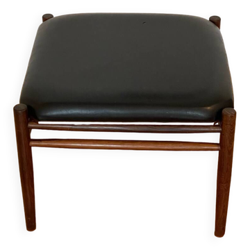 Danish Palisander Stool Ottoman MidCentury 1960s