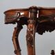 Small antique Louis-Philippe table in walnut, Italy, 19th century.