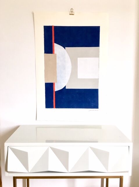 Dancing with the moon - 50 x 70 cm