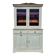 Display cabinet / two-body glass buffet, renovated | Basile