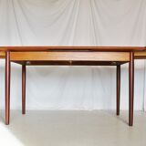 Danish teak H.P. Larsen extensible table