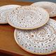 Set 4 flat plates Falcon vintage Niderviller special Pancakes