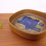 Glazed Lava Ceramic Bowl from Scheurich, Germany, 1970s