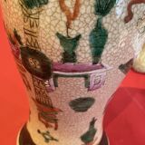 Ancient Asian porcelain vase