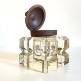 1930 crystal inkwell