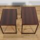 Mid-Century Rosewood Nesting Tables, 1960s, Sweden, Set of 2