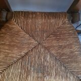 Paire de chaises en bois