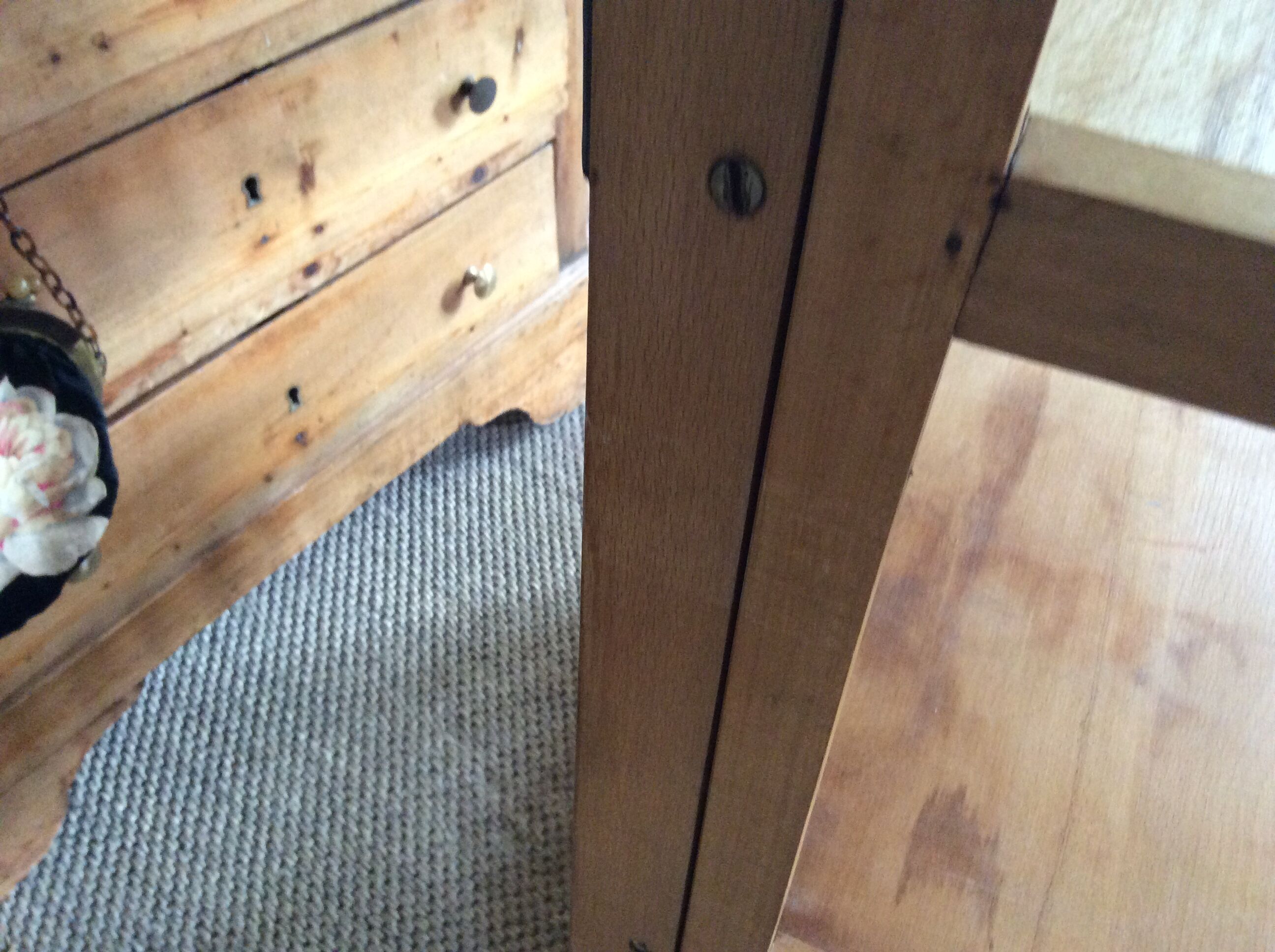 Wooden shelf