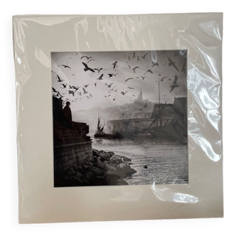 Original photography port of Marseille by Jurek Nems