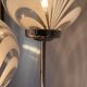 Waterfall floor lamp 5 globes Marinha Grande factory 70s