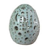 Pale blue open lamp 60 70 years