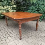 Large farmhouse table, 19th century