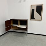 African rosewood drink cabinet, circa 1950