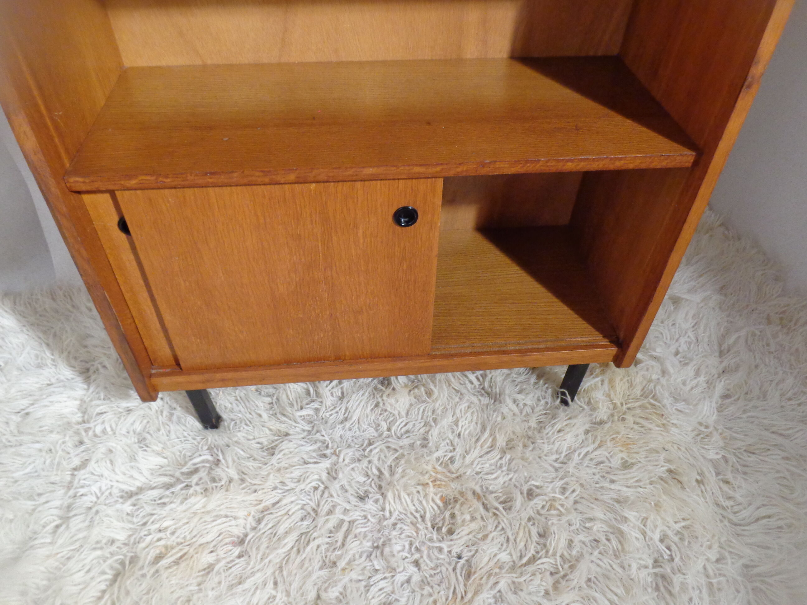Vintage secretary of the 60s light wood