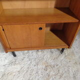 Vintage secretary of the 60s light wood