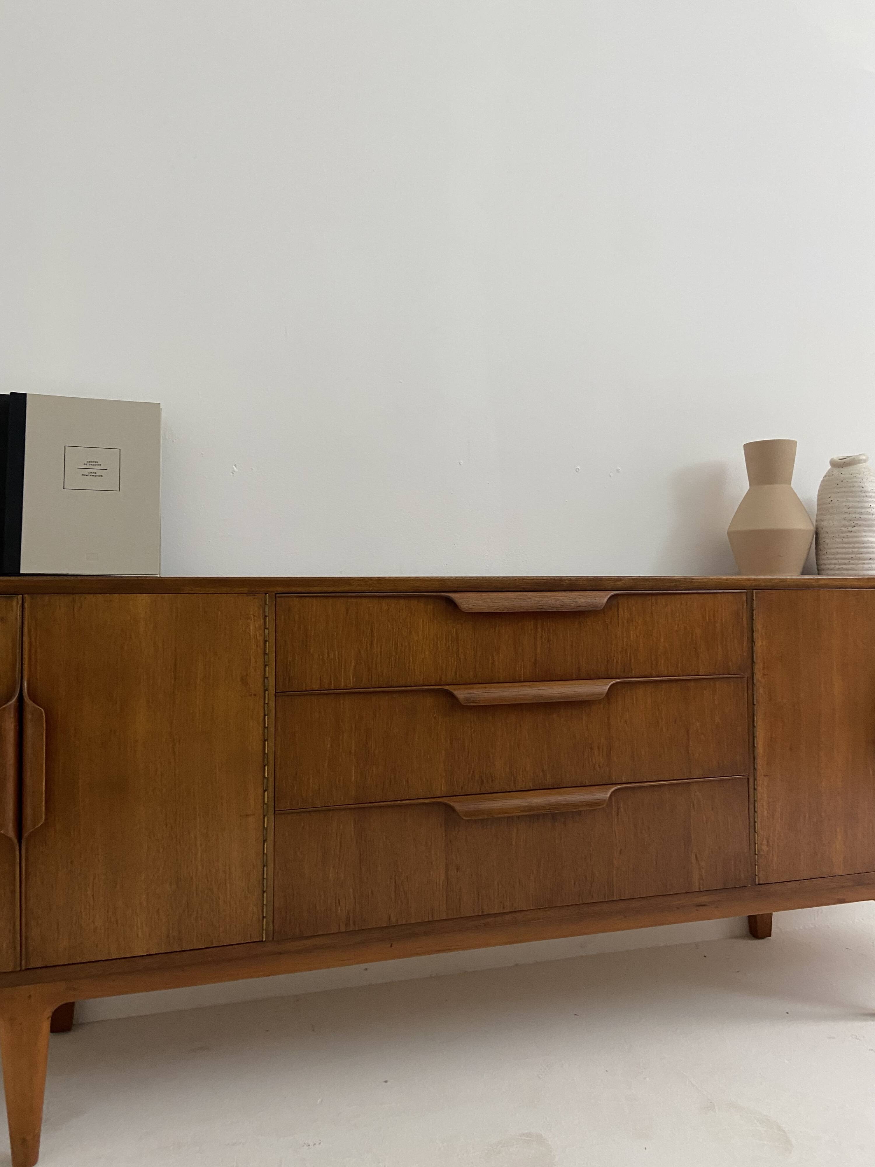 large vintage teak sideboard