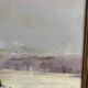 Huile sur toile paysage de Haute Provence