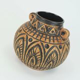 Mid century vase jasba model n 312 11 20 abstract decor