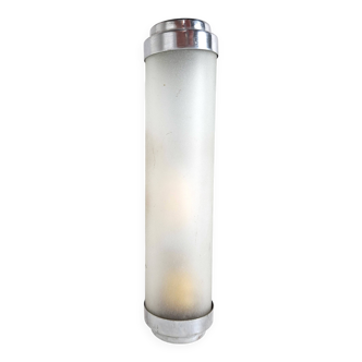 Vintage chrome tube wall light