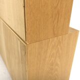 Scandinavian oak library "Öresund", Børge Mogensen, Sweden, 1960