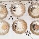 Lot de 6 coupes à glace sur pied ,ou sorbet  ,  en inox 18/10 ( ref18)