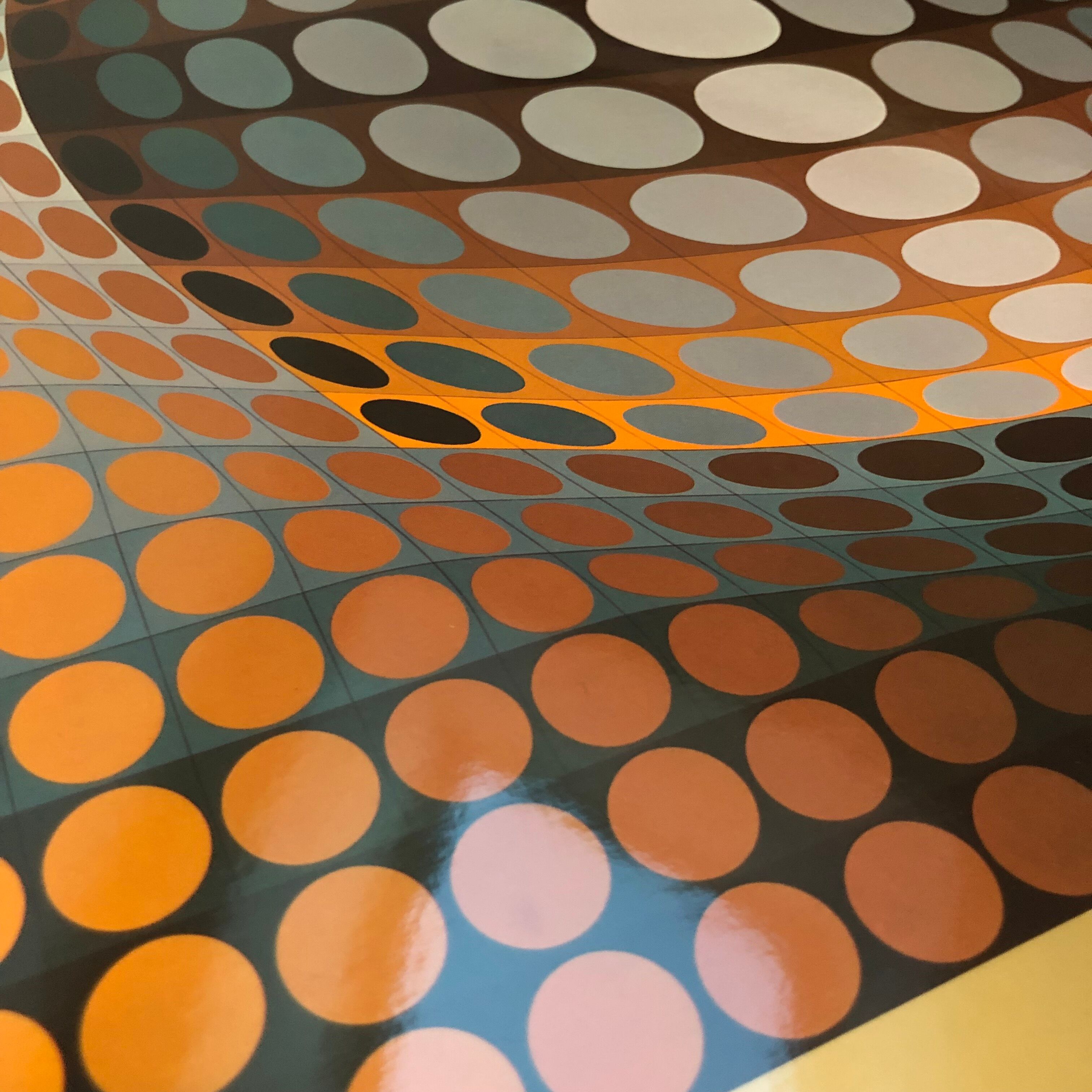 Heliogravure Vega - Zett by Victor Vasarely 60x60cm, print from 1974