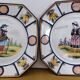 2 Henriot Quimper plates