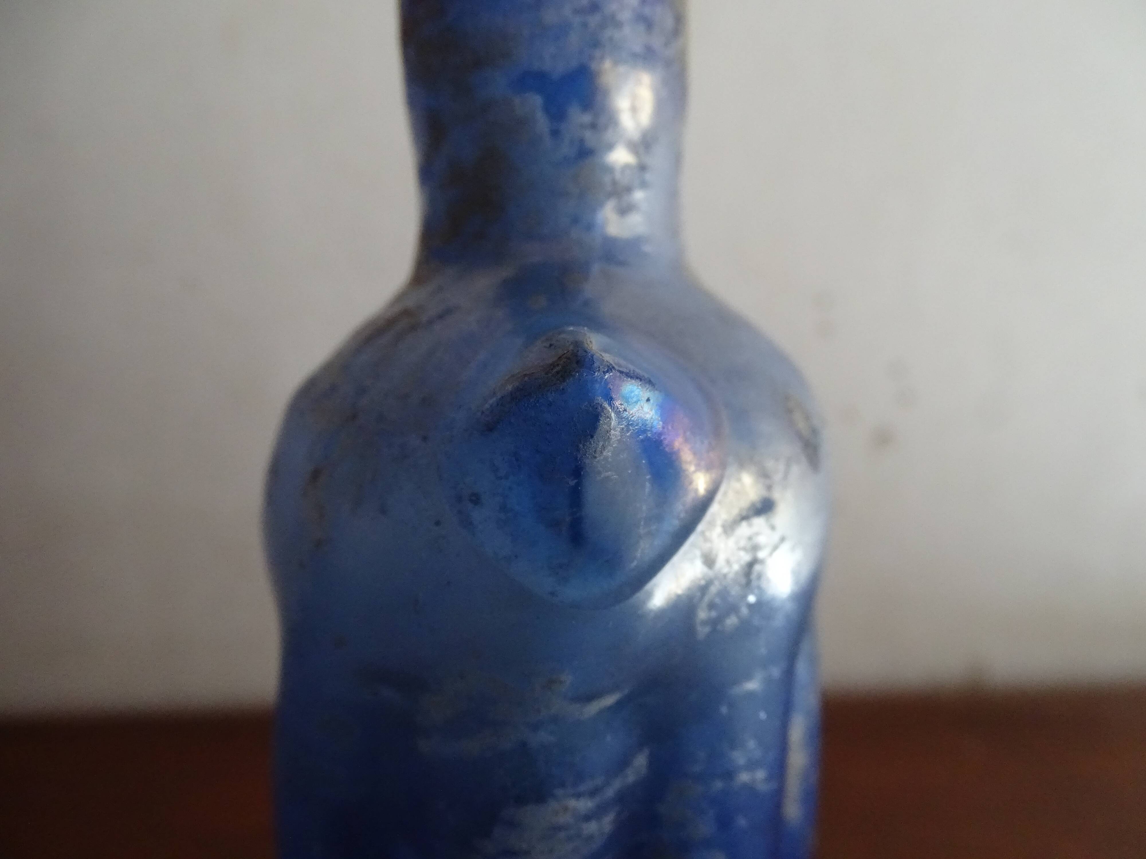 Vase Scavo Seguso Vetri d'Arte iridescent glass Murano 1950