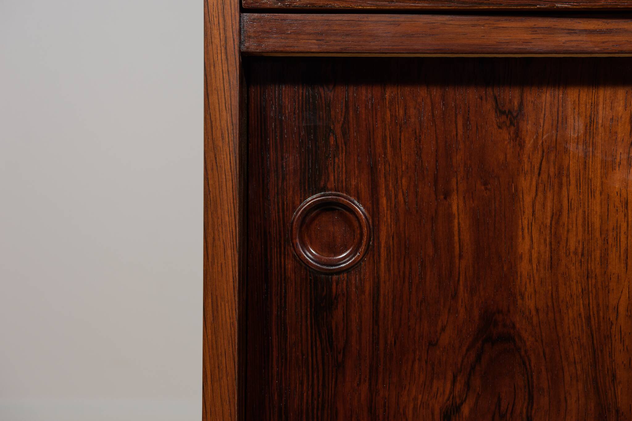 Mid-Century Rosewood Shelf by Johannes Sorth for Bornholm, Denmark, 1960s