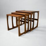 G-Plan nesting tables in teak - vintage 1960