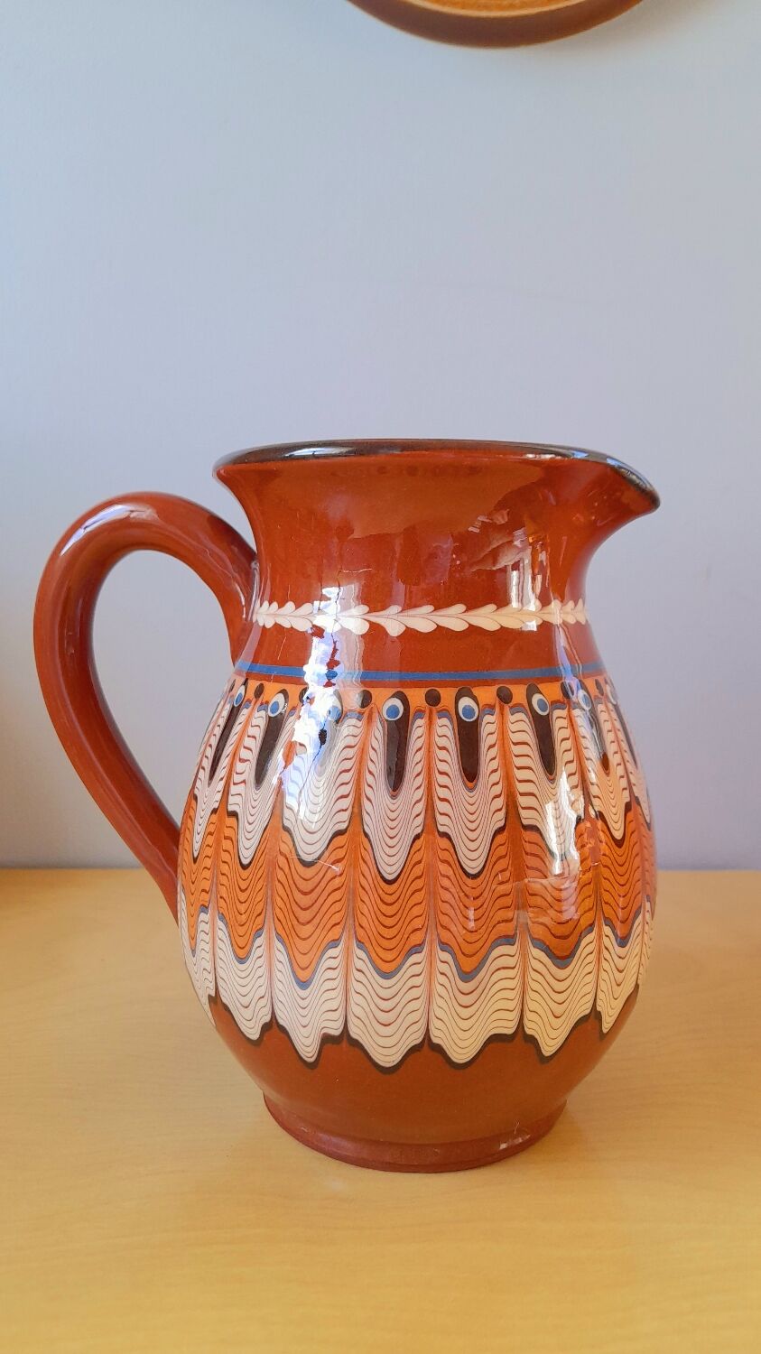Ceramic pitcher 70s
