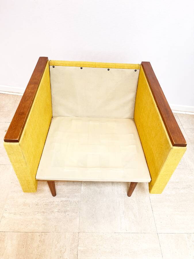 Fauteuil vintage scandinave années 60