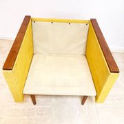Vintage Scandinavian armchair from the 1960s.
