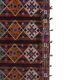 Vintage Turkish kilim, handwoven, 162x323 cm.
