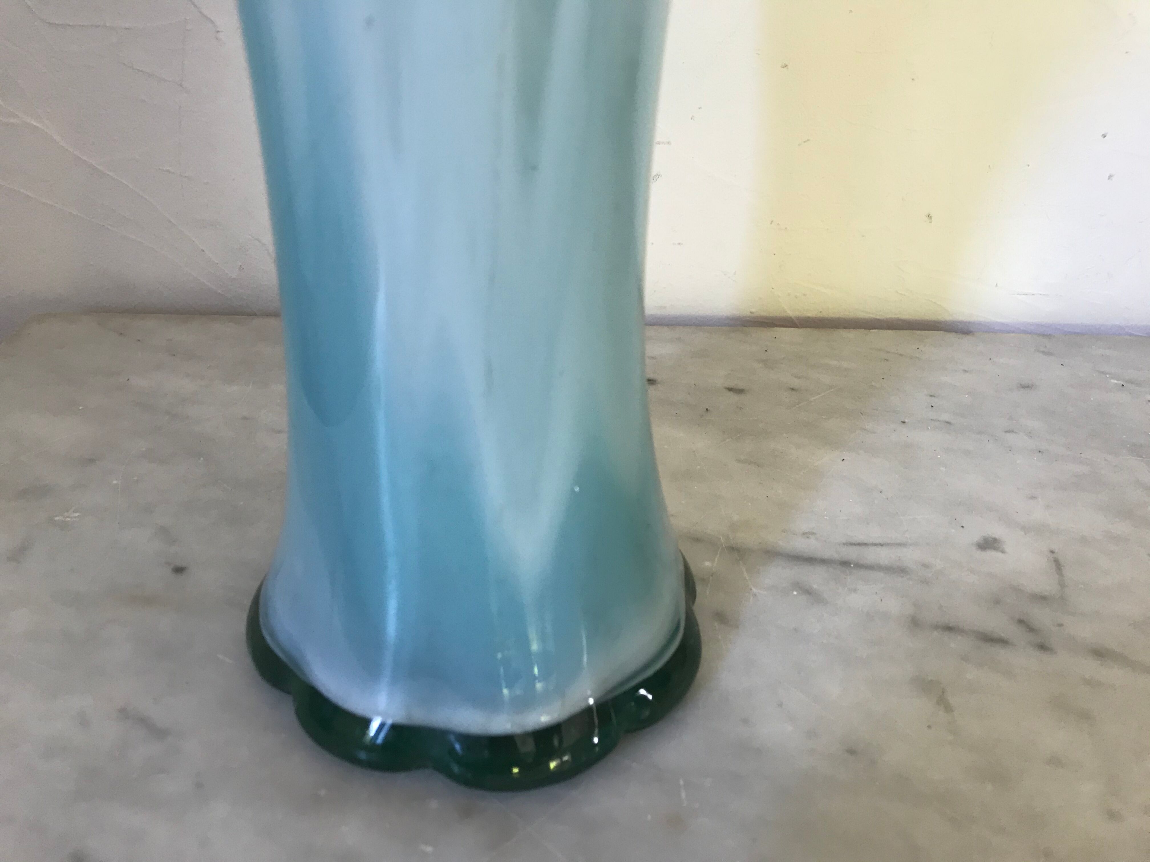 Blown glass vase 27cm
