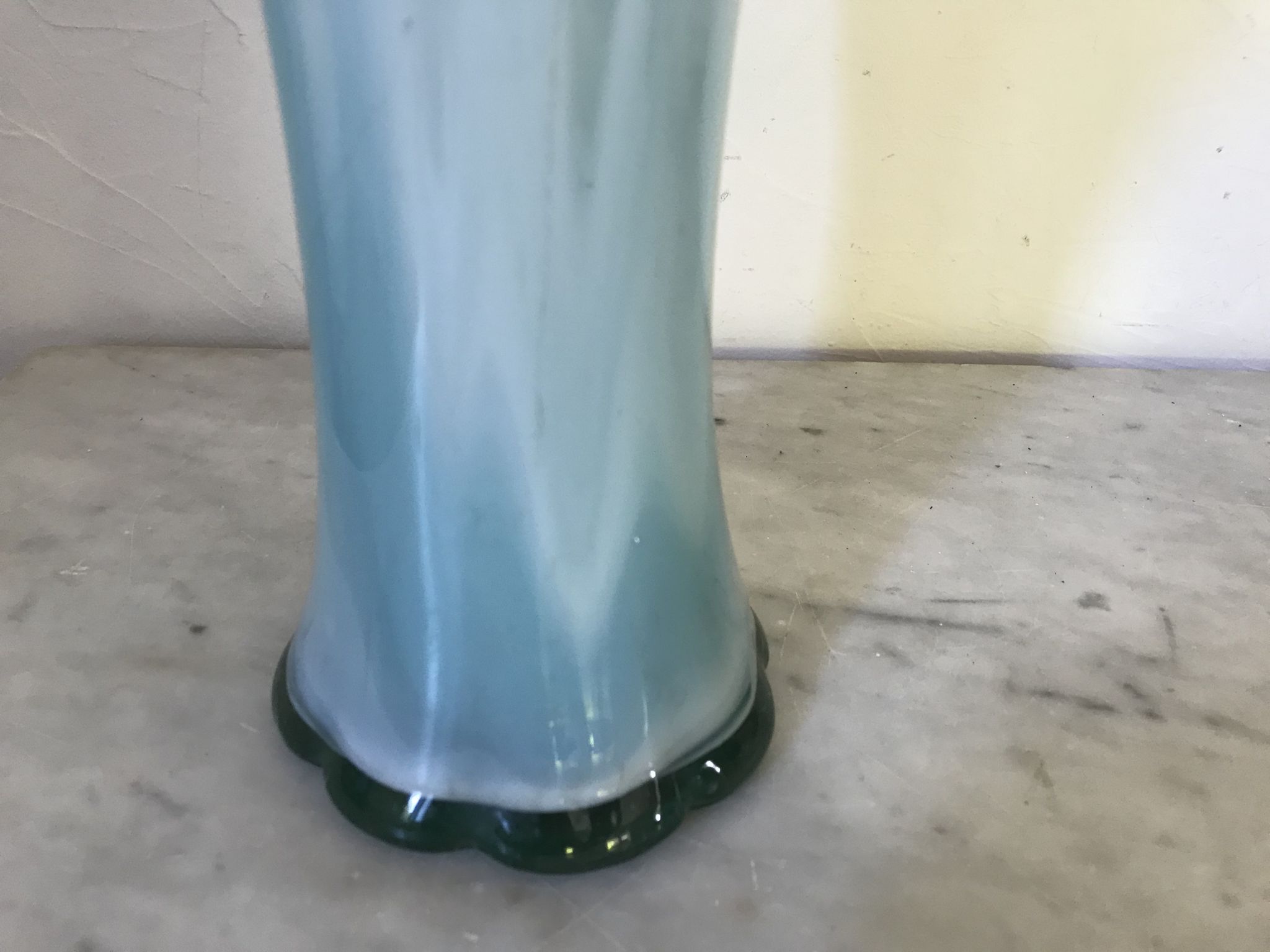 Vase en verre soufflé 27cm