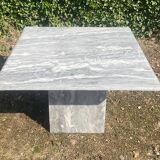 70s marble coffee table