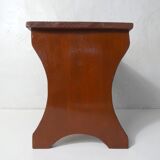 Small wooden step bench