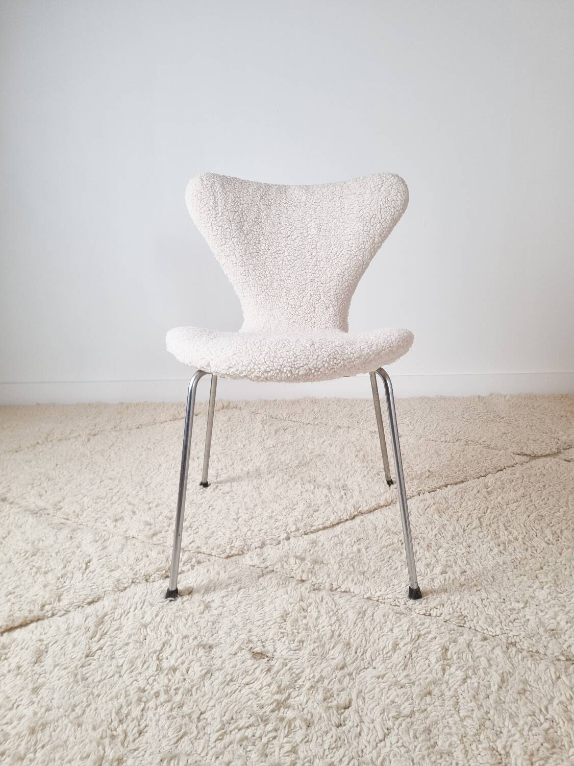 Chaise "Série 7" par Arne Jacobsen pour Fritz Hansen