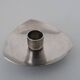 Vintage Celton Denmark Scandinavian Stainless Steel Candle Holder