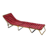 Chaise longue pliante / Transat vintage Lafuma