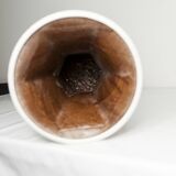 Grand vase céramique 1960 allemand 50cm