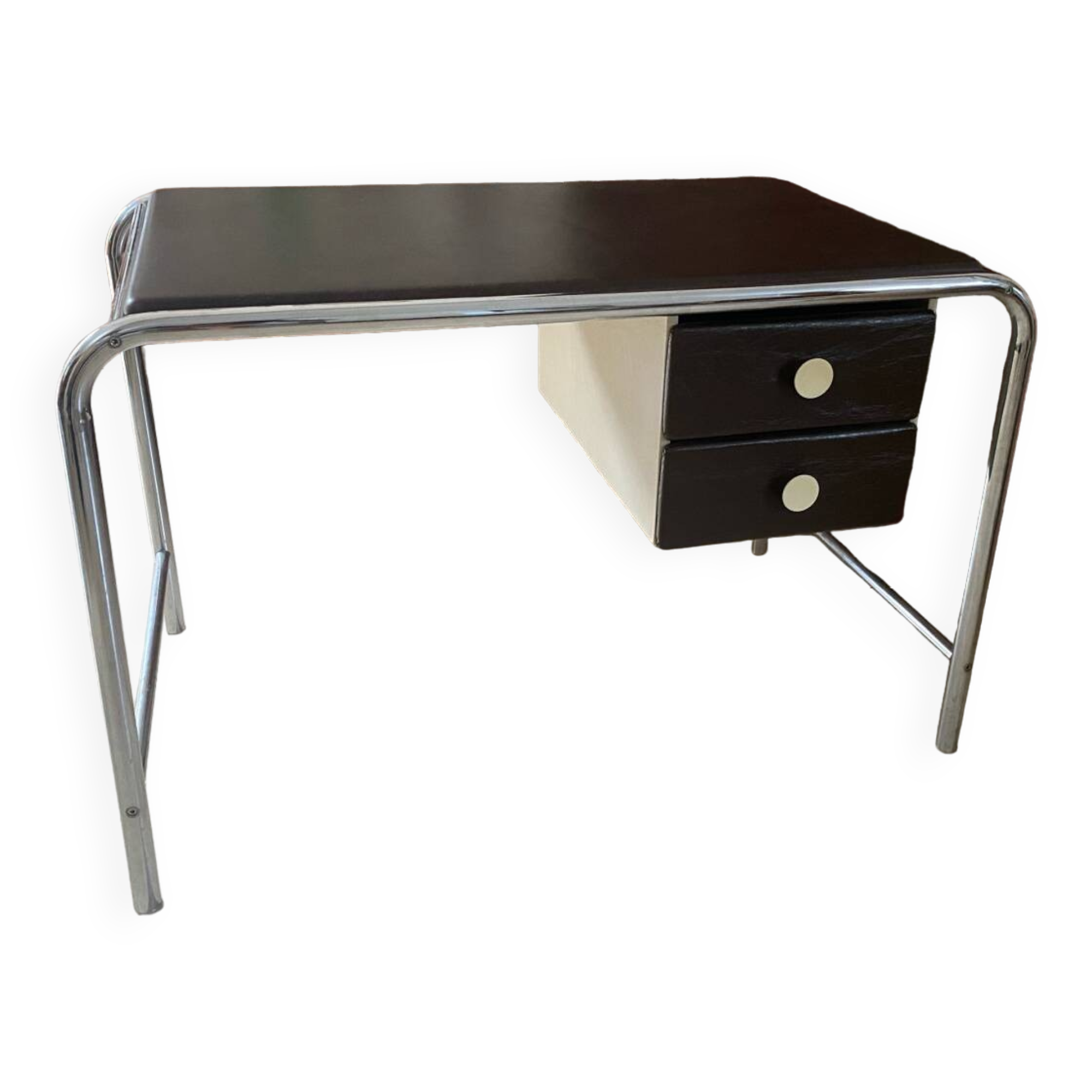 Tubular desk from the 70s/80s